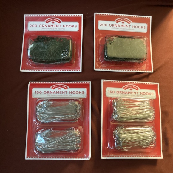 Holiday Time Ornament Hooks Bundle New 4 packs - Picture 3 of 6